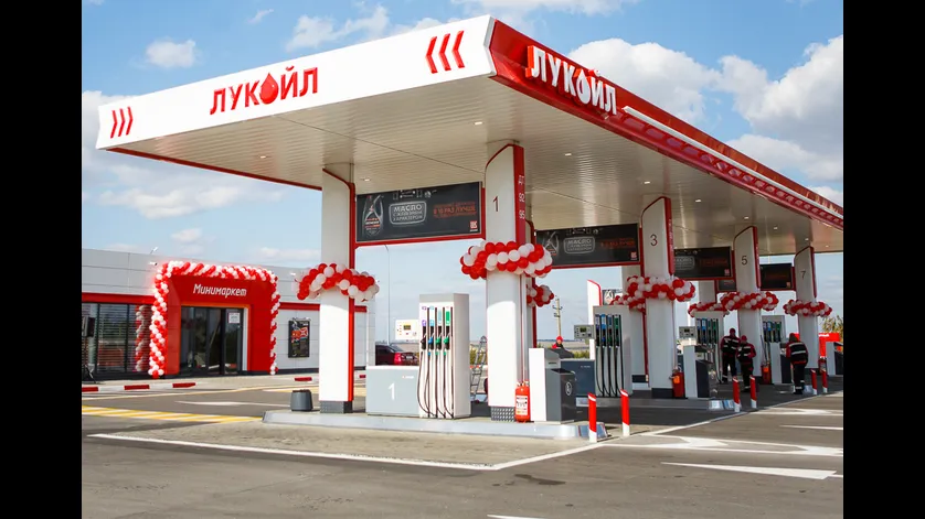 Construction of 46 gas stations